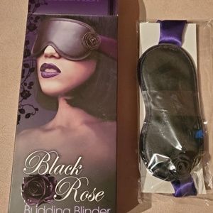 Black Rose Blindfold